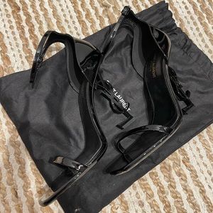 YSL Opyum Sandal in leather